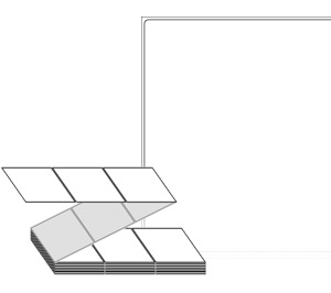 100 x 116 (mm) ZL100116DT 흰색 감열지 [1,500라벨/Box]