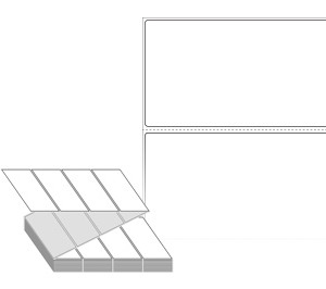 110 x 60 (mm) ZL11060DT 흰색 감열지 [2,000라벨/Box]
