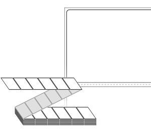 65 x 52 (mm) ZL6552DT 흰색 감열지 [3,000라벨/Box]
