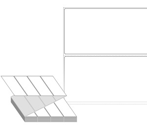 130 x 67 (mm) ZL13067DT 흰색 감열지 [2,000라벨/Box]
