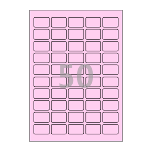32 x 25.05 (mm) CL550P 분홍색 모조지