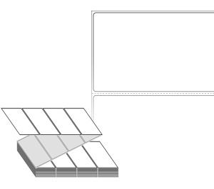 100 x 61 (mm) ZL10061DT 흰색 감열지 [2,000라벨/Box]