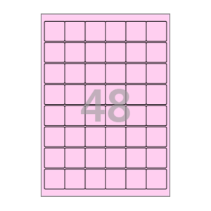 33 x 33 (mm) CL568P 분홍색 모조지