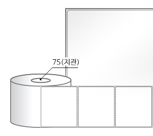 RL9082LG(아트지) 라벨크기: 90 x 82 (mm) , 지관: 75mm [1,500라벨/Roll]