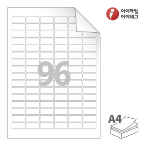 아이라벨 RV566 A4라벨 스티커 라벨지 흰색 모조 시치미 잉크젯, 레이저 프린터 겸용